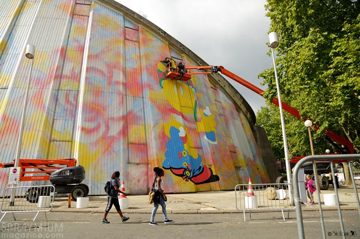 speedy graphito evry street art mural muralism urban art fresque agora spraymium