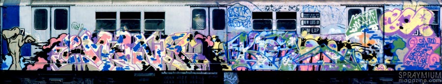 dondi white newyork cia graffiti postgraffiti writing subwayart urbanart spraymium